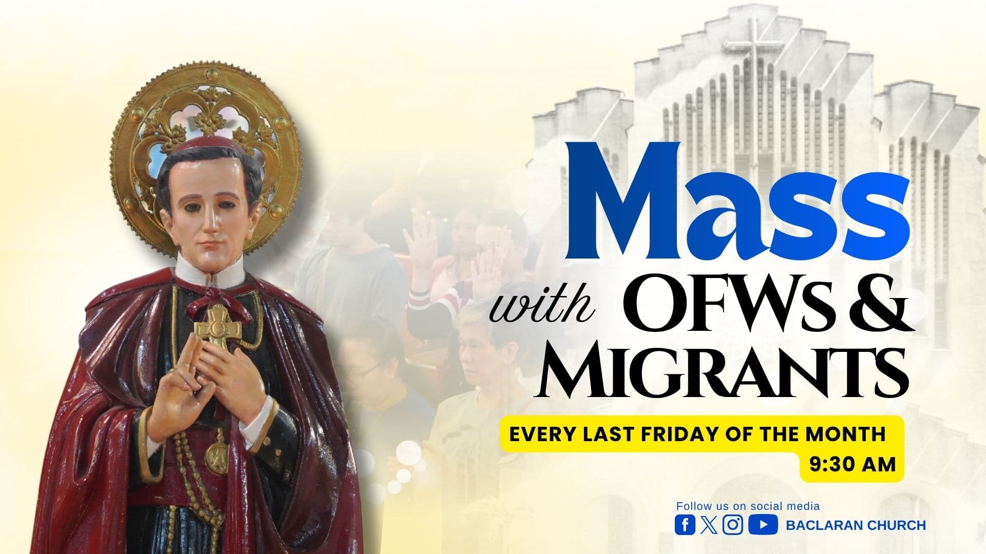 Every Last Friday of the month.